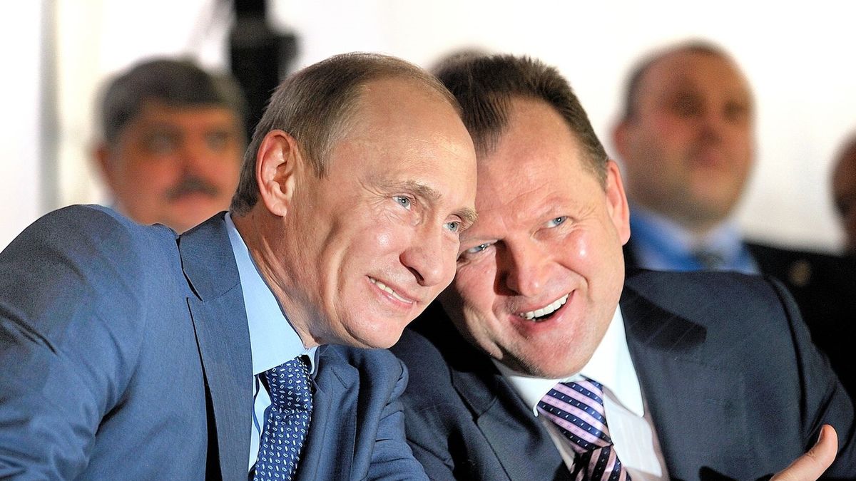 Władimir Putin i Marius Vizer