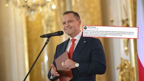 "Proszę, Karolu". Tak zwrócił się do Nawrockiego