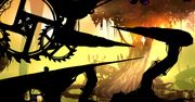 Dzieci z zajęczymi uszami, mrok i kraina pełna ostrzy. Nie każda gra na iOS musi być słodka [BADLAND]