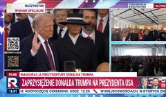 Gdzie widzowie oglądali inaugurację Trumpa? Republika minimalnie przed TVN24