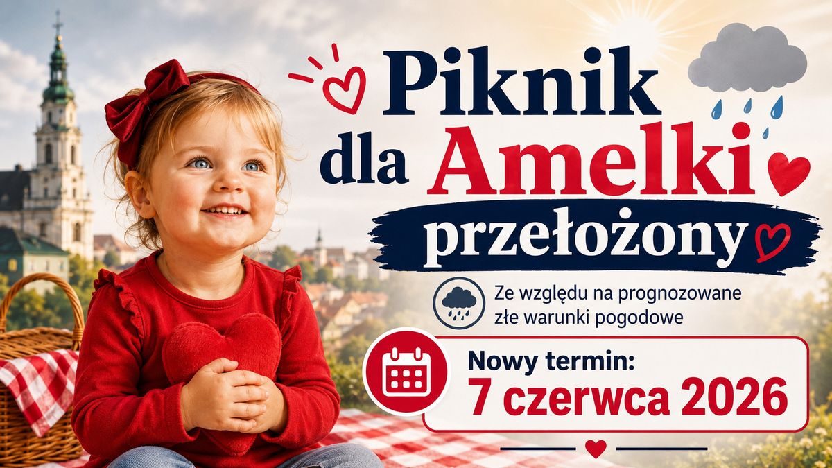 Piknik dla Amelki przełożony