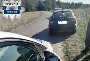 Kolonia Rozniszew: Nietrzeźwy kierowca bez uprawnień zatrzymany