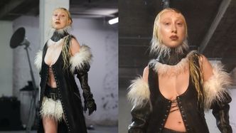 Luna debiutuje w roli MODELKI na Paris Fashion Week. Na wybiegu zaprezentowała odważną kreację