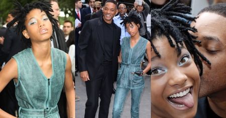 Willow Smith z tatą na pokazie Chanel w Paryżu (ZDJĘCIA)