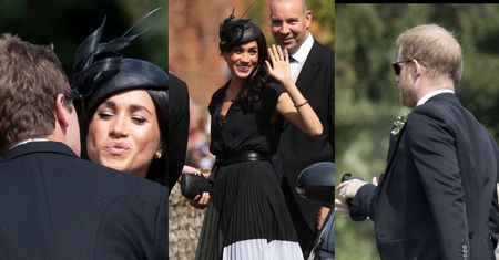 Meghan Markle świętuje swoje urodziny i wesele znajomych w niekonwencjonalnej sukience (ZDJĘCIA)