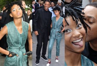 Willow Smith z tatą na pokazie Chanel w Paryżu (ZDJĘCIA)