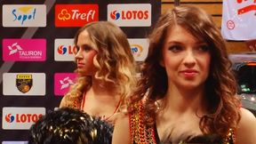 Występ Cheerleaders Gdynia podczas meczu Trefl Sopot - Asseco Gdynia