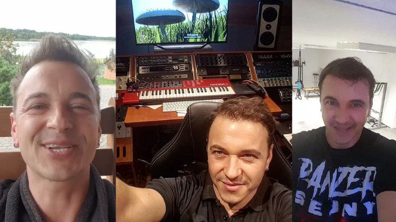 Taras z widokiem na jezioro, studio nagraniowe i wielka kuchania. Tak mieszka Radek Liszewski z zespołu "Weekend"! (ZDJĘCIA)