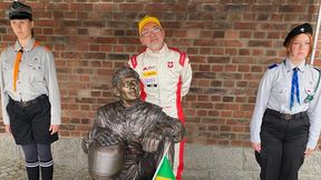 Ayrton Senna ma swój pomnik w Wałbrzychu. "Takich ludzi musi być więcej"