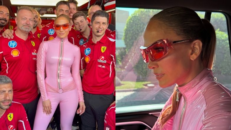Jennifer Lopez przybyła na Grand Prix Formuły 1