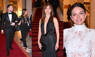 Walka na dekolty w Operze Narodowej: Maja Ostaszewska, Agnieszka Hyży, Maria Dębska... (ZDJĘCIA)