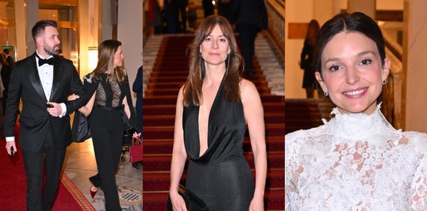 Walka na dekolty w Operze Narodowej: Maja Ostaszewska, Agnieszka Hyży, Maria Dębska... (ZDJĘCIA)