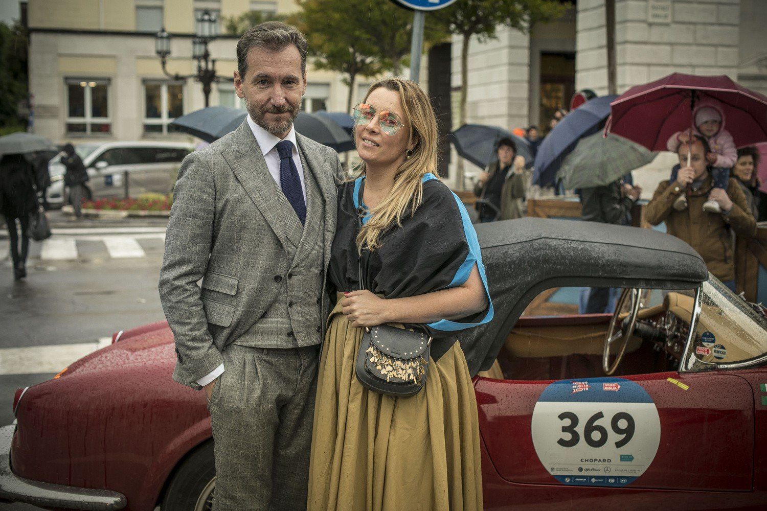 Piotr Kraśko i Karolina Ferenstein-Kraśko. Mają jedną córkę