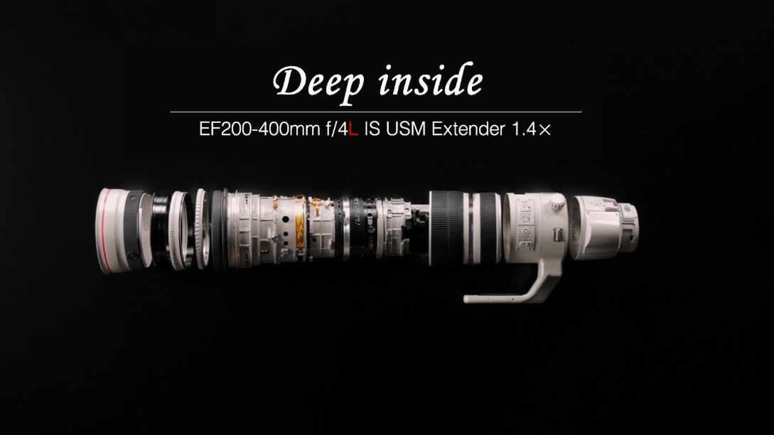 Rozłożyli na części obiektyw Canon 200-400mm f/4L IS USM za 40 tys. zł, aby zobaczyć co jest w środku 1