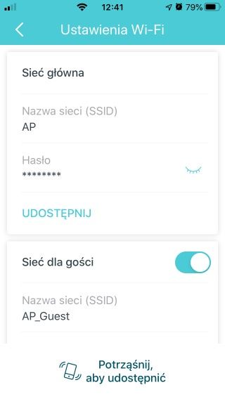 TP-Link Deco P9 - Aplikacaj Deco ustawienia Wi-Fi