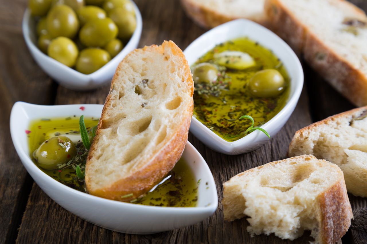 Mediterranean magic: The health benefits of bread and olive oil