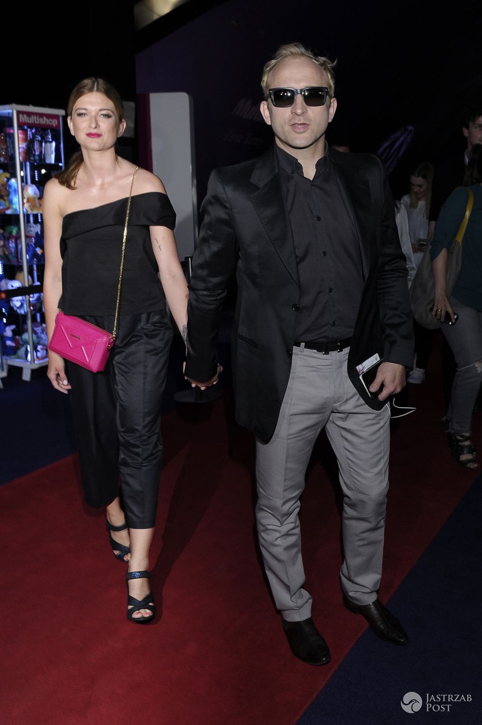 Justyna Jeger-Nagłowska, Borys Szyc - premiera filmu Baby bump