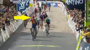 Wygrał etap i wykonał ten gest. Został za to ukarany