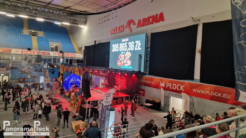 32. Finał Wielkiej Orkiestry Świątecznej Pomocy w Płocku