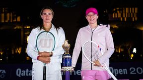 Pierwsze punkty w nowym roku odpisane. Tyle traci Świątek do Sabalenki