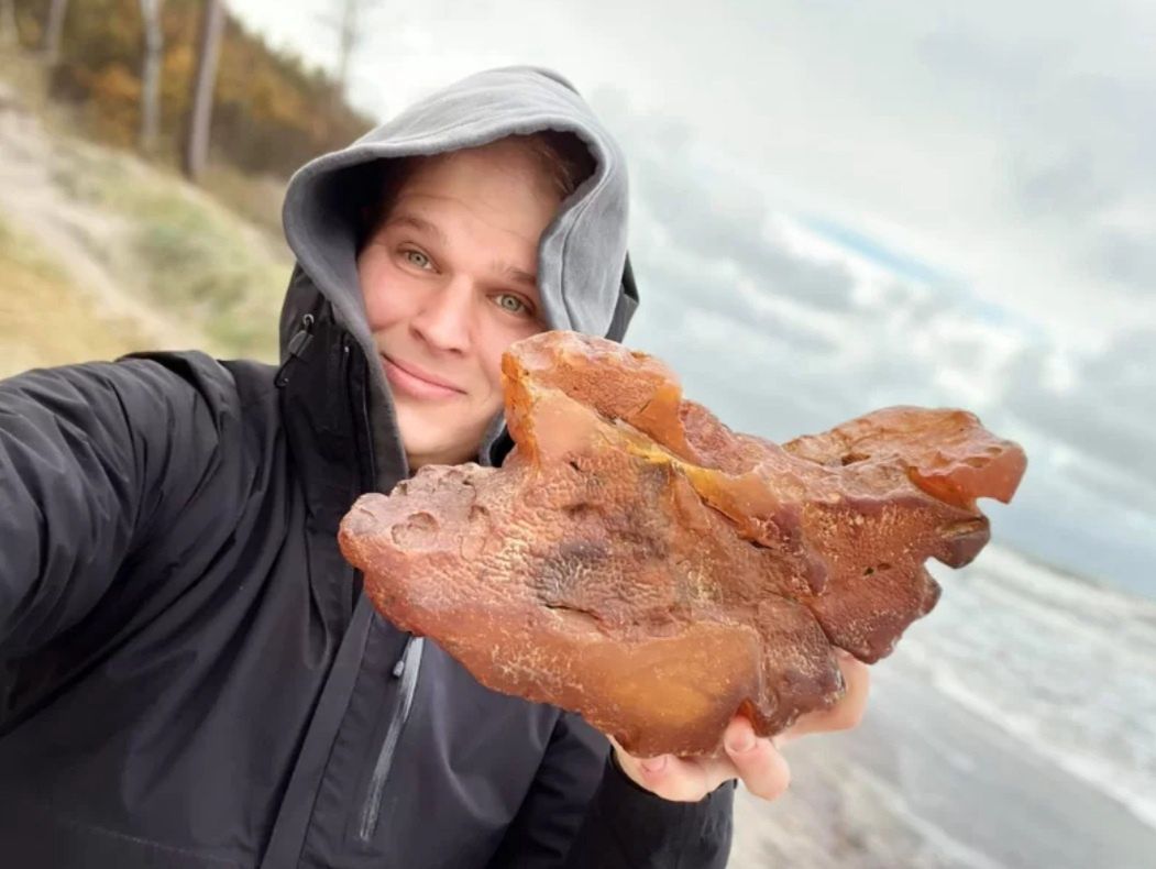 Takie okazy znajdują się w Muzeum Bursztynu w Jarosławcu