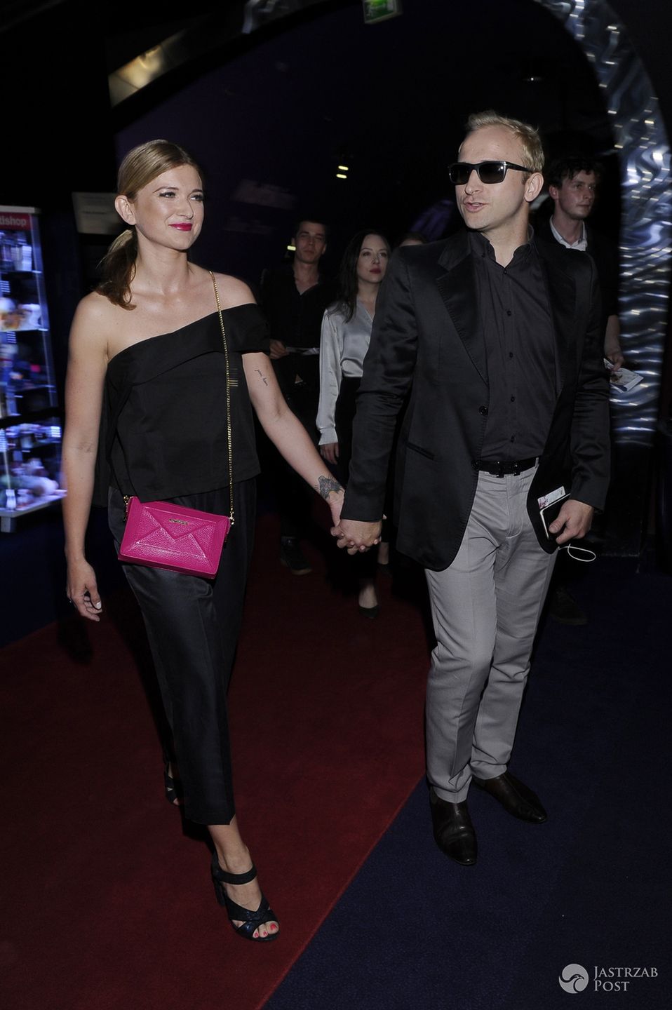 Justyna Jeger-Nagłowska i  Borys Szyc razem na premierze filmu Baby bump zdjęcia