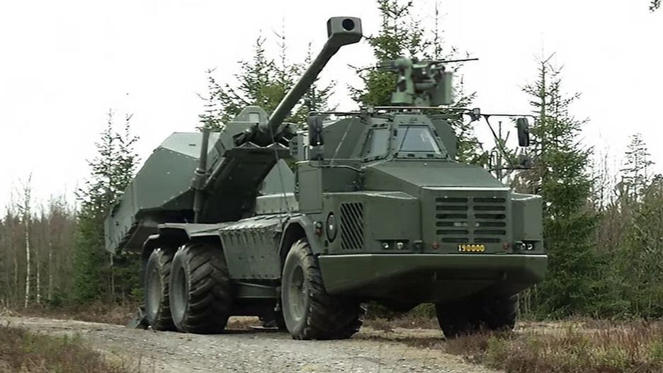 Szwedzka haubica samobieżna FH77BW Archer