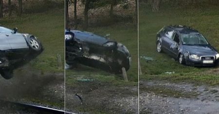Groźny wypadek na torowisku. Kierowca miał trzy promile