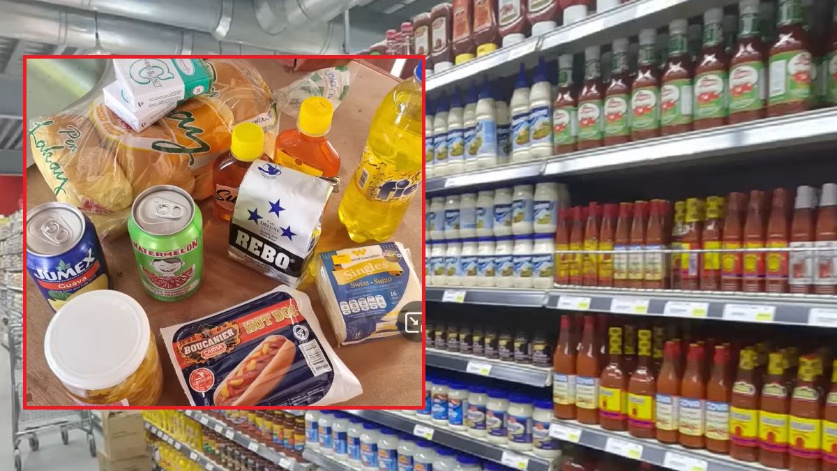 Polak zrobił zakupy za 100 zł na Haiti. To jedno z najbiedniejszych państw świata. Na zdjęciu: supermarket w stolicy Haiti i zakupy podróżnika