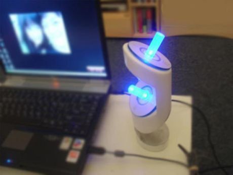Lampa i stojak na płytki w jednym 1