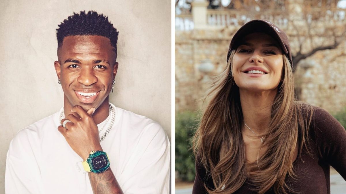 Na zdjęciu: Vinicius Junior i Anna Lewandowska