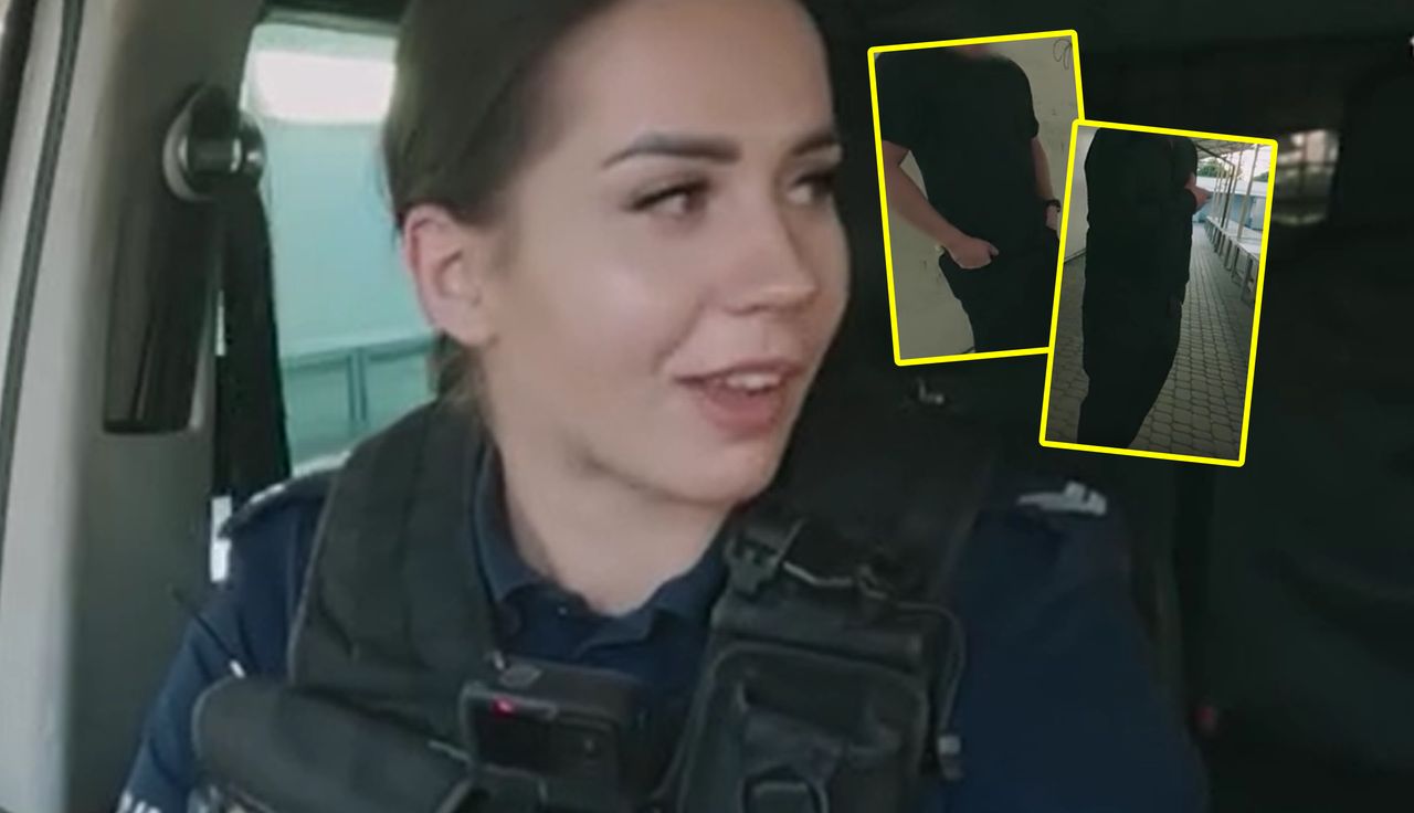 Cali na czarno. "Dopiero z kaplicy wyszliśmy". Policjantka obruszona