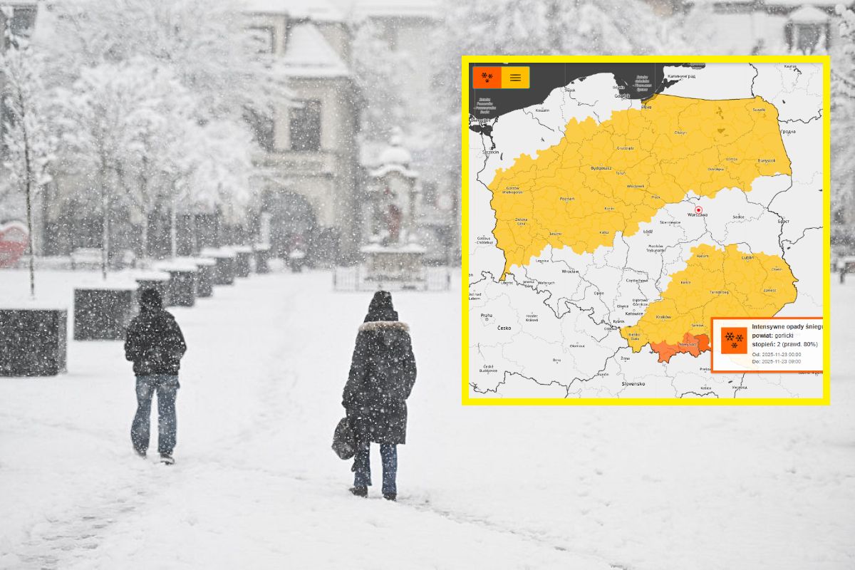 Zima nie odpuszcza. Nawet 25 cm śniegu - IMGW ostrzega