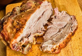 Karkówkę piekę tylko w tej temperaturze. Zawsze wychodzi soczysta i delikatna