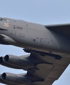 Amerykańskie bombowce B-52 nad Bałtykiem
