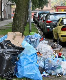 Gorzów Wielkopolski tonie w śmieciach