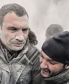 Kijów stanął w ogniu