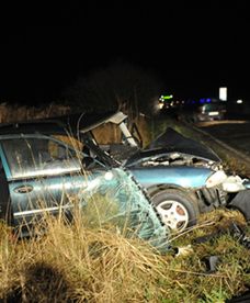 Pijany kierowca uciekał przed policją