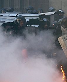 Krwawe starcia na Ukrainie