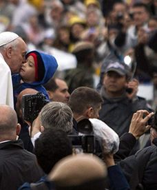 Pierwsza publiczna msza papieża Franciszka w Brazylii