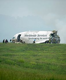 W USA rozbił się samolot transportowy