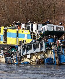 Wypadek na Odrze we Wrocławiu