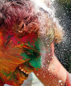 Święto Holi w Indiach i Nepalu