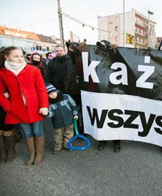 Manifestacje na ulicach Wrocławia