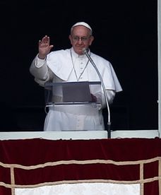 Pierwszy Anioł Pański papieża