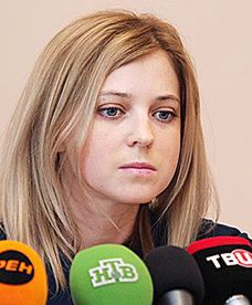 Natalia Pokłońska przysięga wierność Putinowi