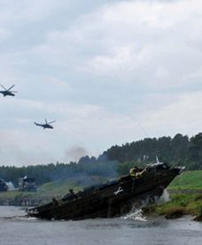 "Puma-14" na poligonie w Orzyszu