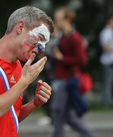 Starcia kibiców z Rosji z Polakami