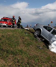 Tragiczny wypadek k. Jasienicy