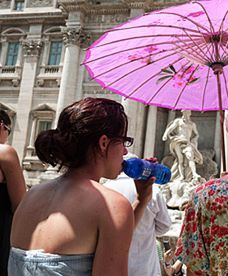 Rekordowe upały w Rzymie